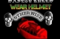 Safety first so wear a helmet